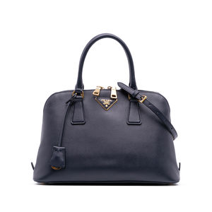Pre-Loved Prada Medium Saffiano Lux Promenade Satchel